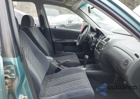 2002 Mazda Protege Dx/Es/Lx from USA, damaged, VIN JM1BJ225121592810